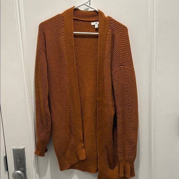 bp Sweaters - BP Brown Cardigan Sweater Open Front Knit
